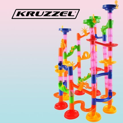 Kamuoliukų takelis - čiuožykla