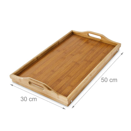Bamboo bed tray