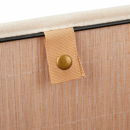 Bamboo bread basket with fabric insert
