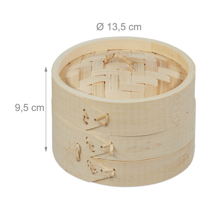Bambukinis garintuvas 13,5 cm, 3 vnt. rinkinys