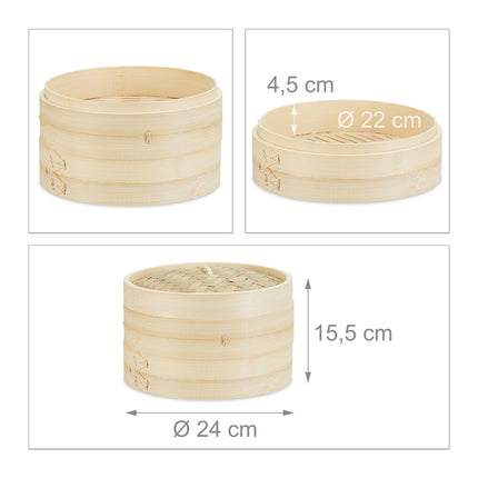 Bambukinis garintuvas, kurio skersmuo 24 cm