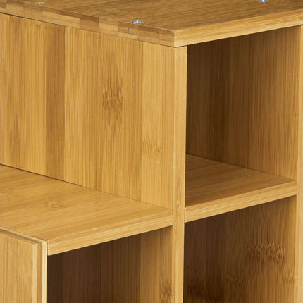 Bamboo wine rack