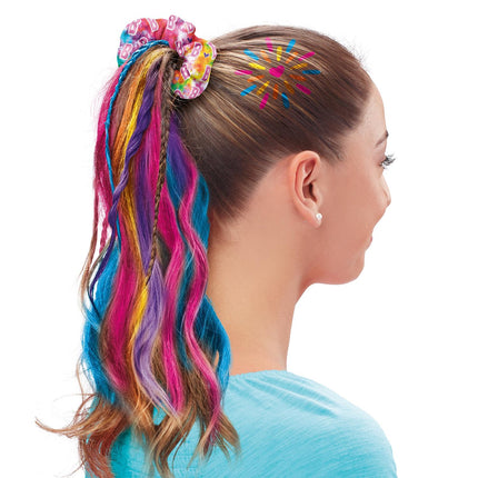 Barbės plaukų dizainerio rinkinys „Rainbow Tie Dye“