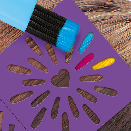 Barbės plaukų dizainerio rinkinys „Rainbow Tie Dye“