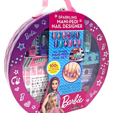 Barbie manikiūro ir pedikiūro dizainerio rinkinys, spindintis