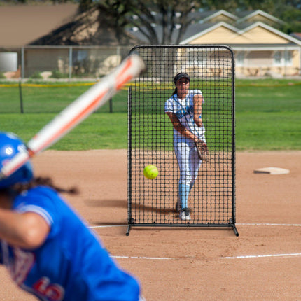 Baseball I-Screen Pitching Net, 7x4 ft, Carry Bag