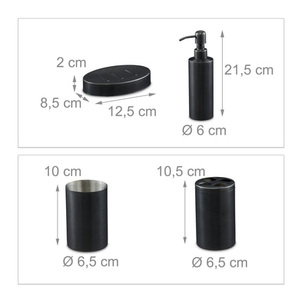 Bathroom set 4 parts