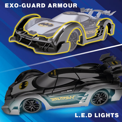 Betmeno radijo bangomis valdomas šarvuotas lenktyninis automobilis, mastelis 1:20