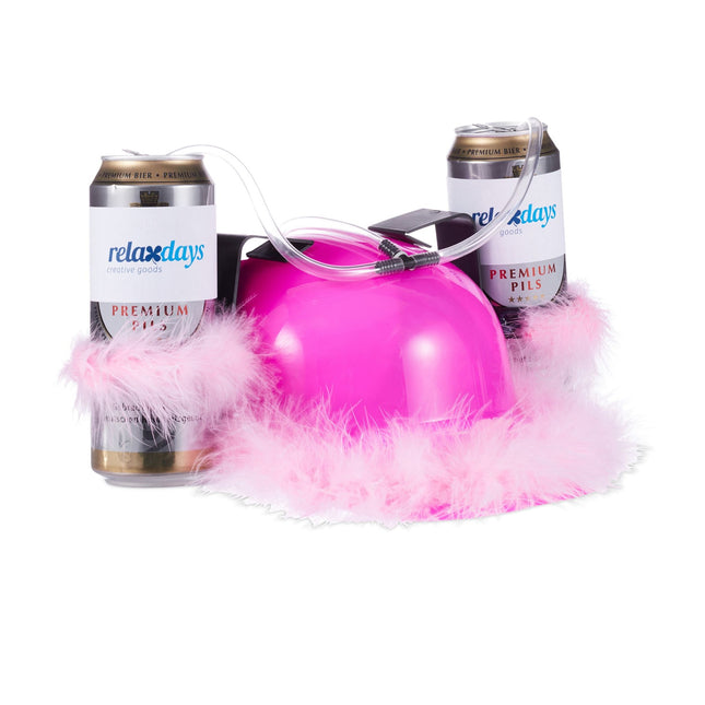 Beer helmet Pink