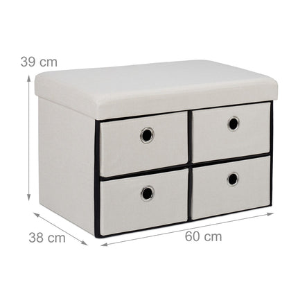 Bench with storage