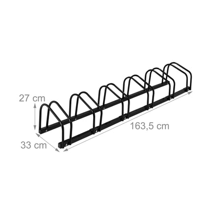 Bicycle rack for 6 bicycles