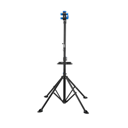 Bike Repair Stand, 66 lb, Adjustable Height, Tool Tray