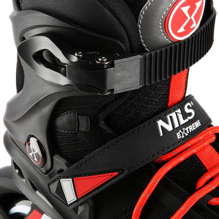 Black Inline Skates, Size 44, Adjustable Fit