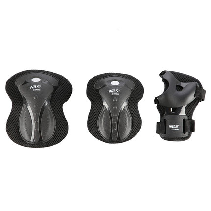 Black Protective Gear Set, Size S