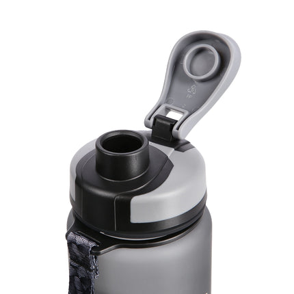 Juodas tritano vandens butelis, 740 ml talpos