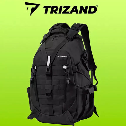 Juoda „Trizand 20534“ karinė/turistinė kuprinė