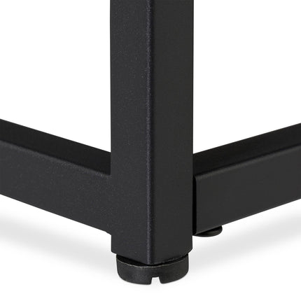 Black coffee table