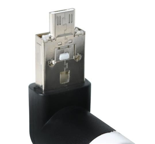 Juodas mikro USB ventiliatorius