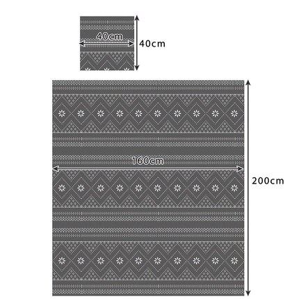 Antklodė 1,6x2 m + 2 pagalvių užvalkalai Ruhhy 22598