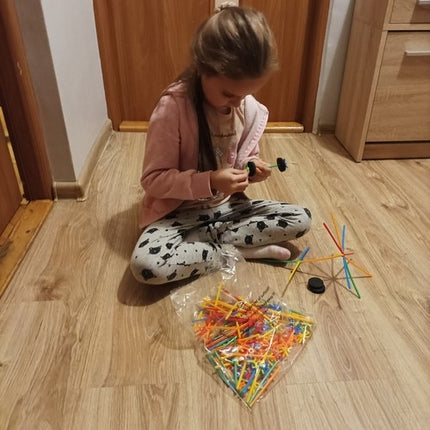 Kaladėlės - šiaudeliai - 238 vnt. rinkinys 22416