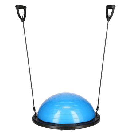 Mėlynas balansavimo kamuolys, 25 cm skersmens, neslystantis paviršius