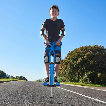 Mėlynas „Pogo Stick“ vaikams