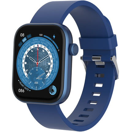 Bluetooth AMOLED Smart Watch Blue