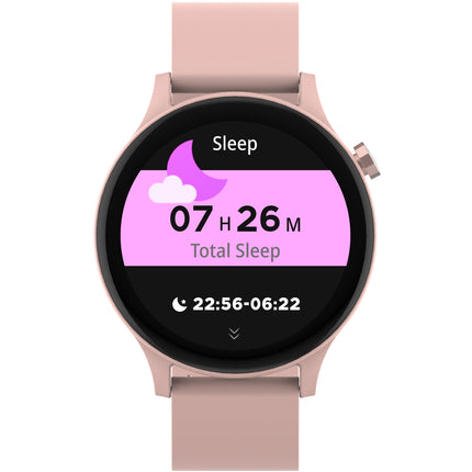 Bluetooth Smart Watch Pink/Beige