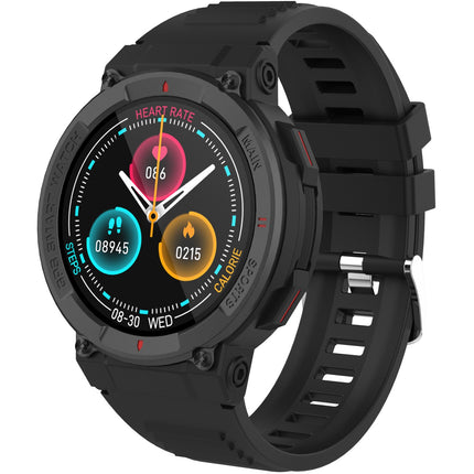 Bluetooth smartwatch with GPS Black