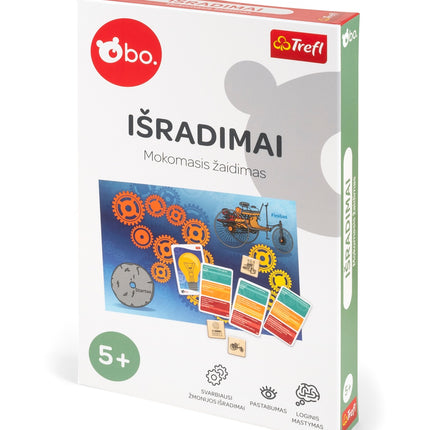 Bo. Edukacinis stalo žaidimas „Išradimai“