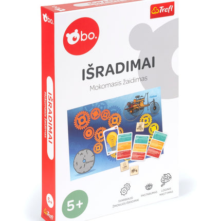 Bo. Edukacinis stalo žaidimas „Išradimai“