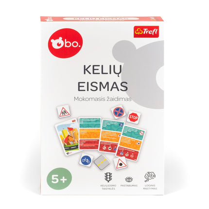 Bo. Edukacinis stalo žaidimas „Kelių eismas“