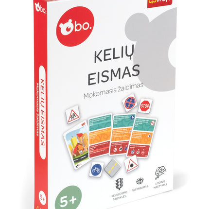 Bo. Edukacinis stalo žaidimas „Kelių eismas“