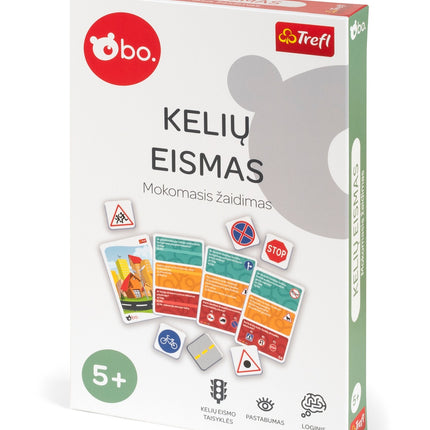 Bo. Edukacinis stalo žaidimas „Kelių eismas“