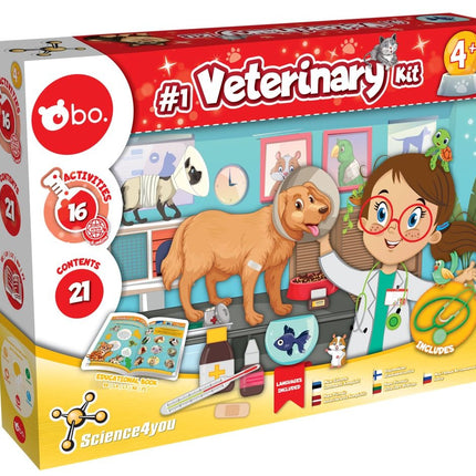 Bo. Edukacinis rinkinys „Mano pirmasis veterinarijos rinkinys“