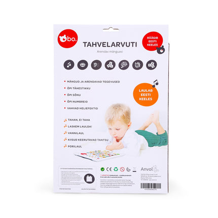 Bo. Edukacinis planšetinis kompiuteris estų kalba