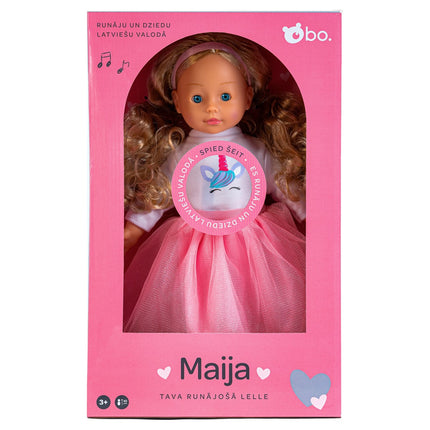 Bo. Interaktyvi lėlė „Maija“ (kalba latviškai), 40 cm