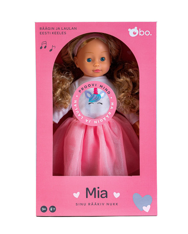 Bo. Interaktyvi lėlė „Mia“ (kalba estų kalba), 40 cm