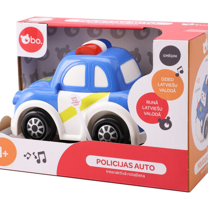 Bo. Interaktyvus policijos automobilis (latvių kalba)