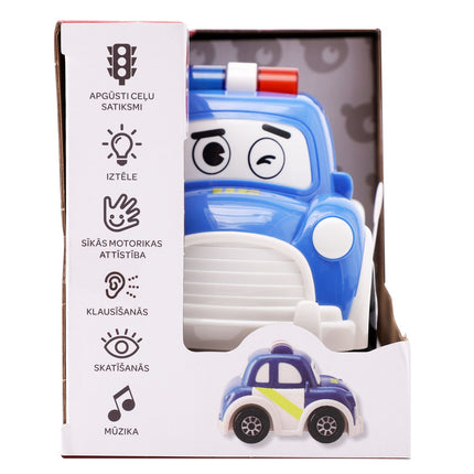 Bo. Interaktyvus policijos automobilis (latvių kalba)