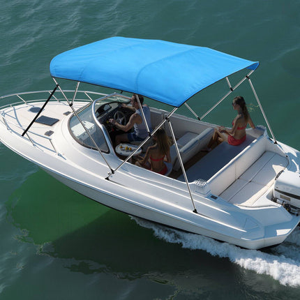 Boat Bimini Top 4 Bow, 600D Polyester, 96 x 85-90 in