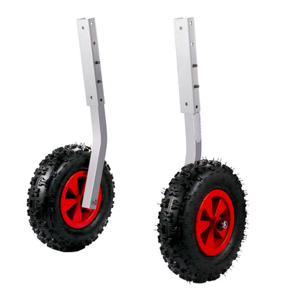 Boat Launching Wheels, 12 In, 500 Lb, Aluminum