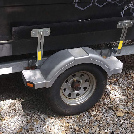 Boat Trailer Guide-Ons, 48 Inch, 2 Pack, Carpet Boards