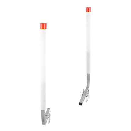 Boat Trailer Guide-Ons 60 in, Solar LED, 2-Pack