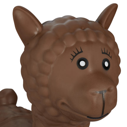 Šokinėjanti ruda gyvūnų lama