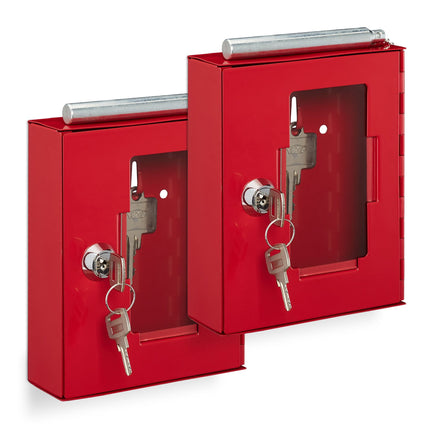 Box with 2 emergency keys