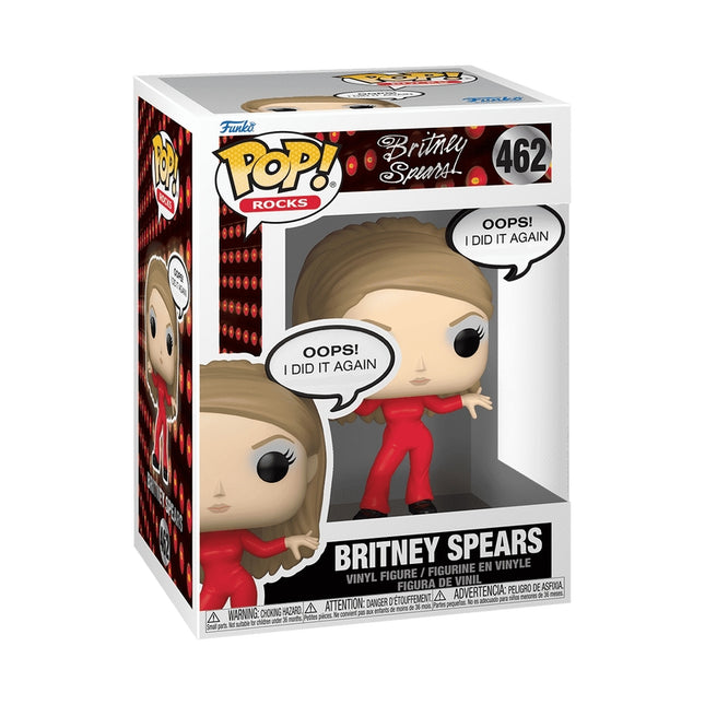 Britney Spears Funko Pop! vinilo figūrėlė - Oops, I Did It Again