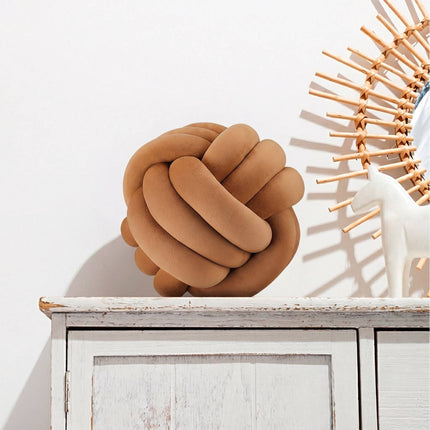 Ruda mazginė pagalvė – 25 cm, poliesterio putos