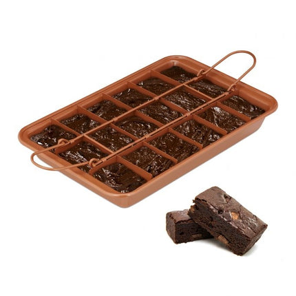 Brownie kepimo forma su pakeliamu pagrindu
