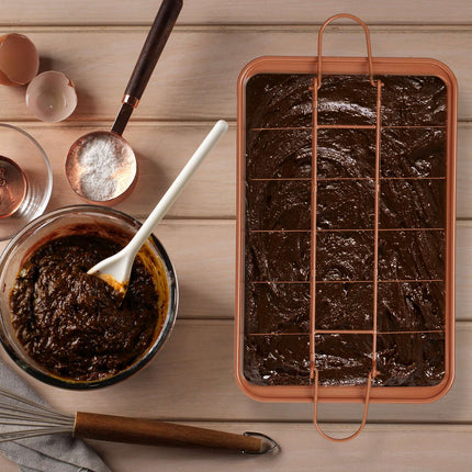 Brownie kepimo forma su pakeliamu pagrindu